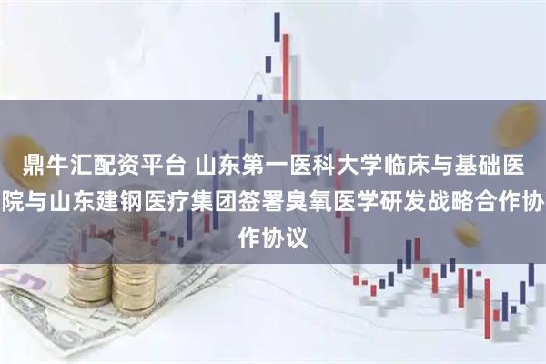 鼎牛汇配资平台 山东第一医科大学临床与基础医学院与山东建钢医疗集团签署臭氧医学研发战略合作协议