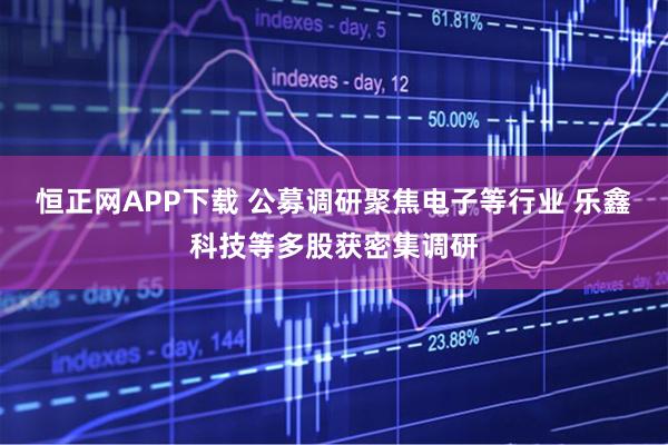 恒正网APP下载 公募调研聚焦电子等行业 乐鑫科技等多股获密集调研